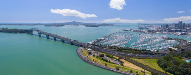 Auckland's Waitemata Harbour