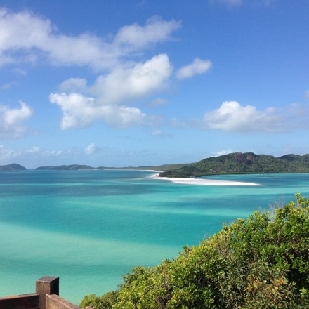 Explore Group | Whitsundays | Hill Inlet lookout at Whitehaven Beach