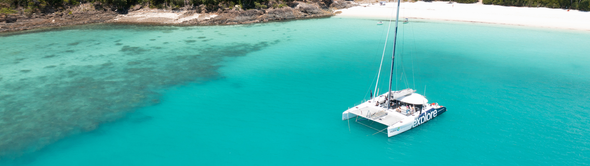 Explore Group | Hamilton islands, Whitsundays | Sailing day tours departing Hamilton Island daily