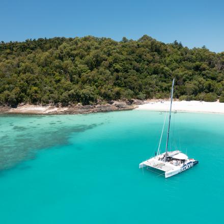 Explore Group | Hamilton islands, Whitsundays | Sailing day tours departing Hamilton Island daily